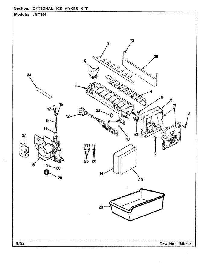 Diagram for JRT192 (BOM: CJ51B)