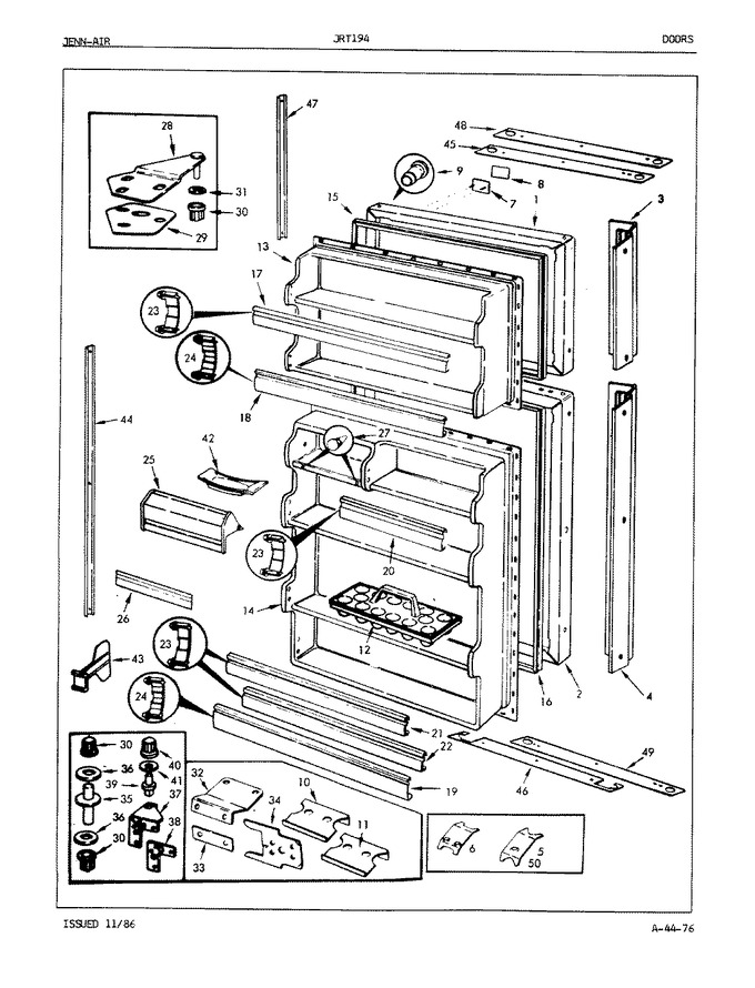 Diagram for JRT194 (BOM: 7C53B)
