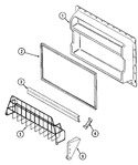 Diagram for 02 - Freezer Inner Door