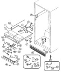 Diagram for 04 - Fresh Food Compartment