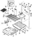Diagram for 01 - Freezer Compartment