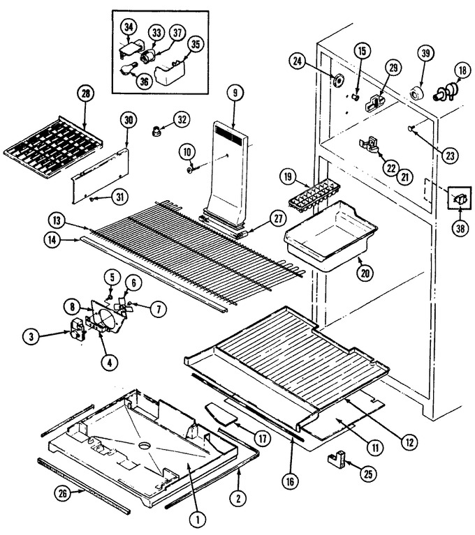 Diagram for JRTE197B (BOM: DJ58A)