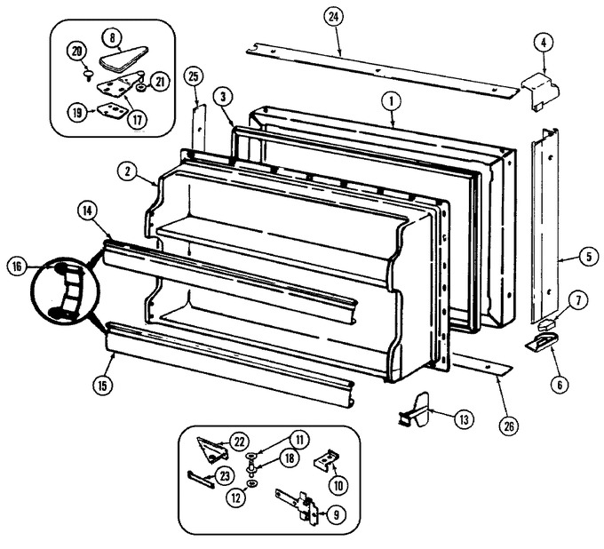 Diagram for JRTE217B (BOM: DJ76A)