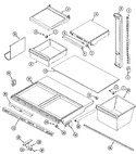 Diagram for 08 - Shelves & Accessories