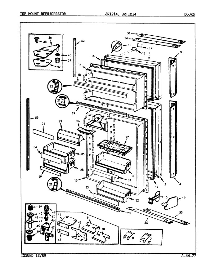 Diagram for JRT214 (BOM: 7C54A)