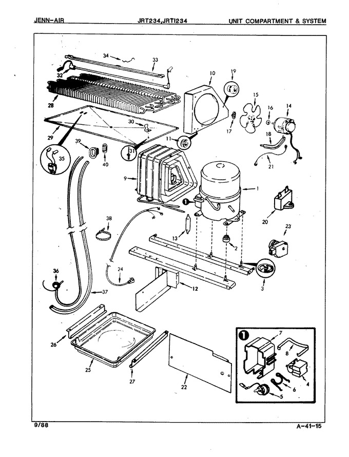 Diagram for JRT234 (BOM: 7C55A)