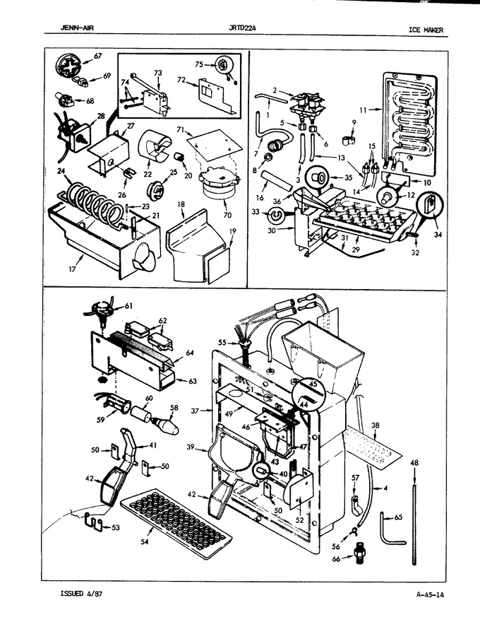 Diagram for JRTD224 (BOM: 7B21A)