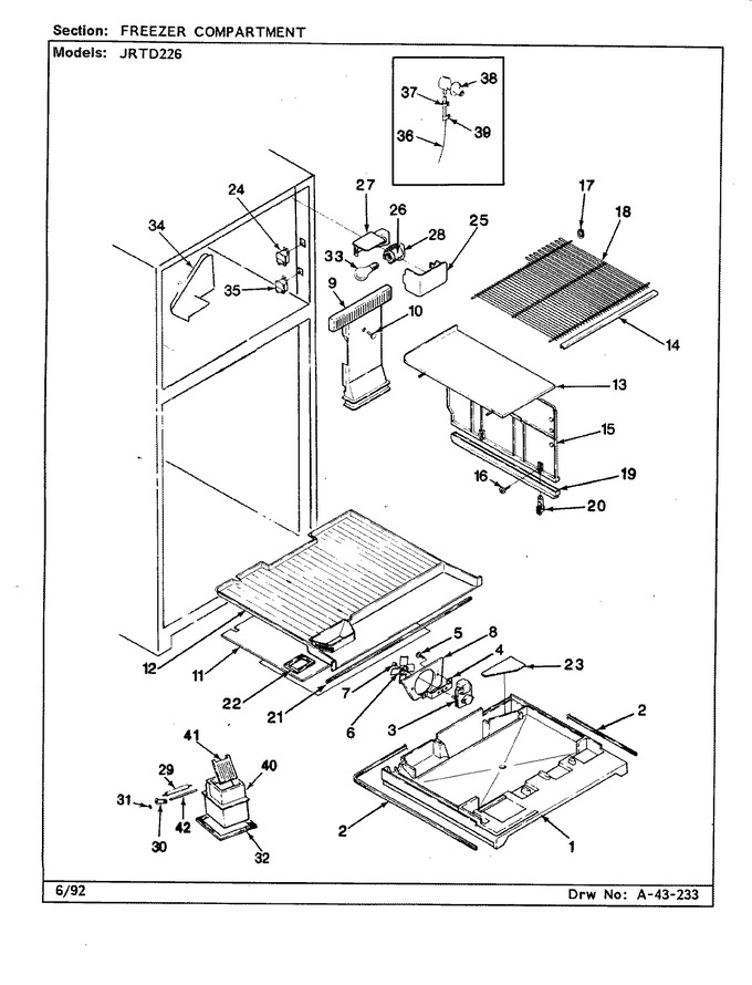 Diagram for JRTD226L (BOM: BJ84A)