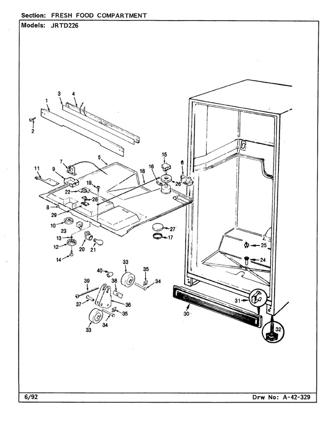 Diagram for JRTD226L (BOM: BJ84A)