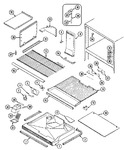 Diagram for 01 - Freezer Compartment