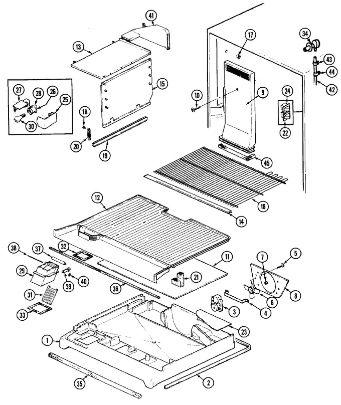 Diagram for JRTDE227B (BOM: DJ83A)