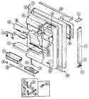 Diagram for 04 - Fresh Food Door