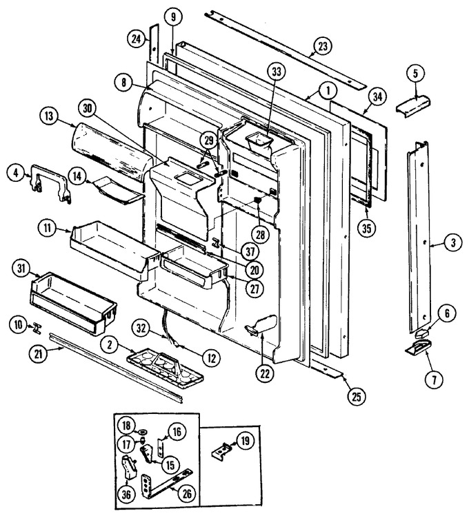 Diagram for JRTDE227LB (BOM: DJ84A)