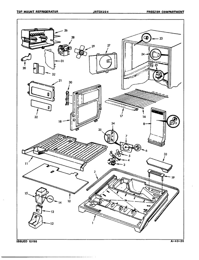 Diagram for JRTDX224R