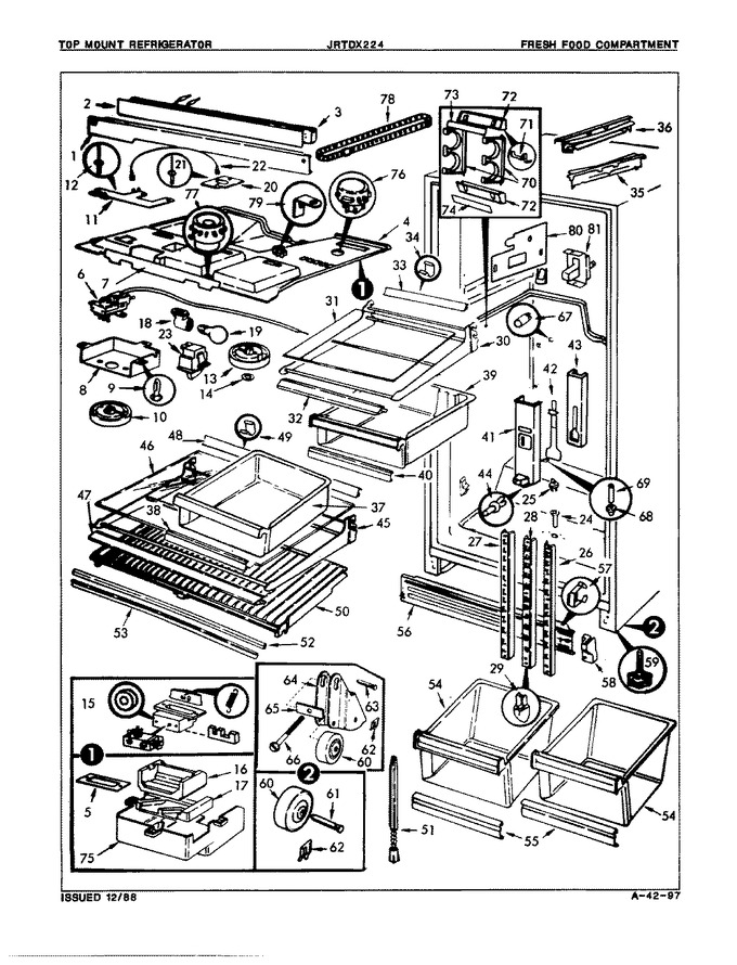 Diagram for JRTDX224R (BOM: 8B14A)