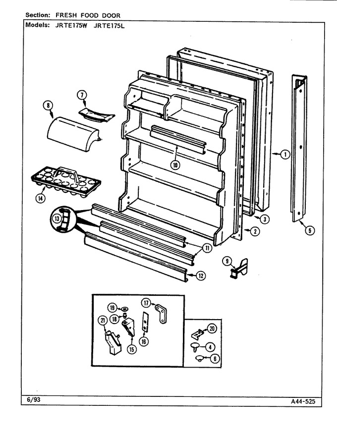 Diagram for JRTE175L (BOM: DJ32A)