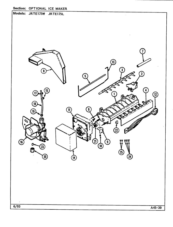 Diagram for JRTE175L (BOM: DJ32A)
