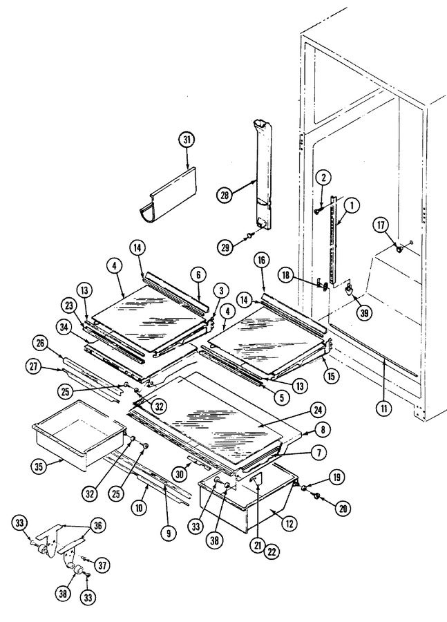 Diagram for JRTE217B (BOM: DJ76A)
