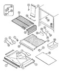 Diagram for 01 - Freezer Compartment