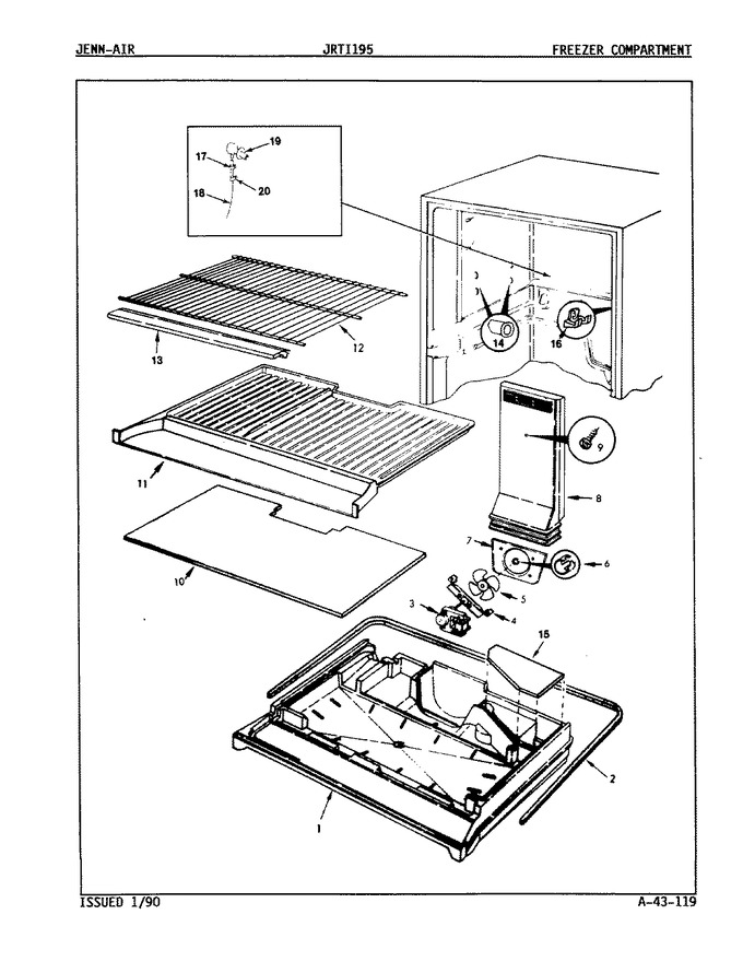 Diagram for JRTI195 (BOM: 9C66B)