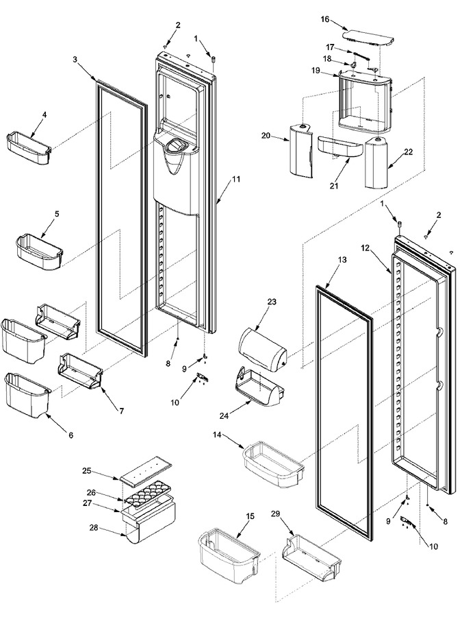 Diagram for XRSR687BW (BOM: PXRSR687BW0)