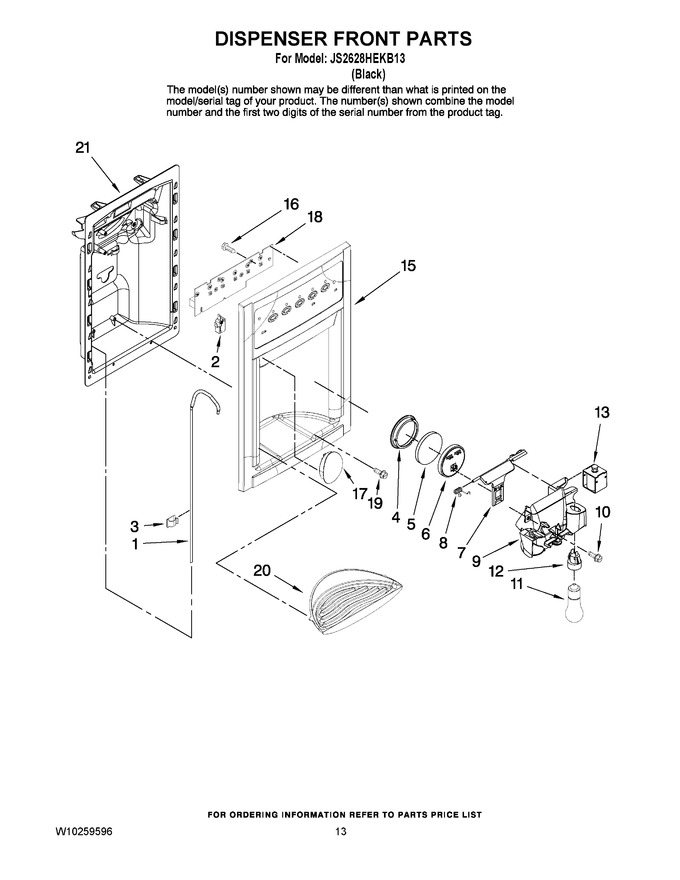 Diagram for JS2628HEKB13
