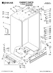 Diagram for 01 - Cabinet Parts
