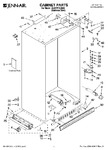Diagram for 01 - Cabinet Parts