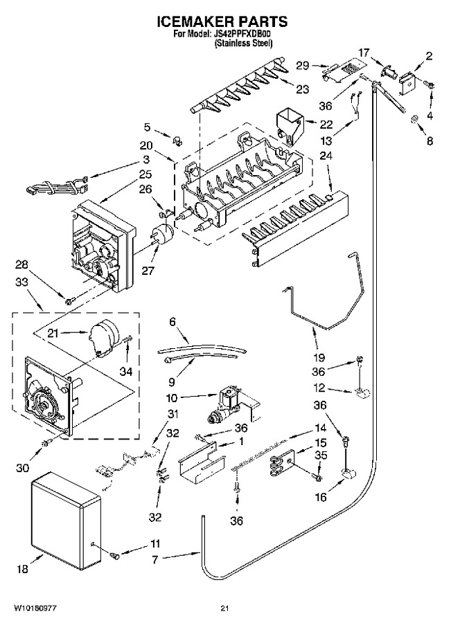 Diagram for JS42PPFXDB00