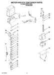 Diagram for 09 - Motor And Ice Container Parts