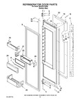 Diagram for 10 - Refrigerator Door Parts