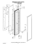 Diagram for 11 - Freezer Door Parts