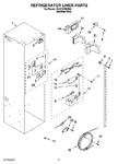 Diagram for 04 - Refrigerator Liner Parts