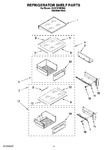 Diagram for 07 - Refrigerator Shelf Parts