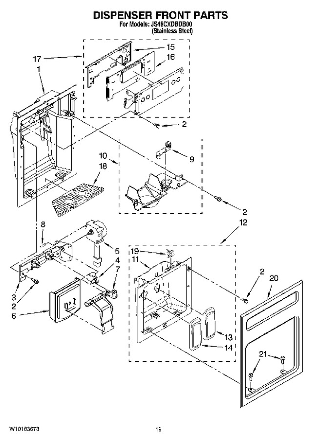 Diagram for JS48CXDBDB00