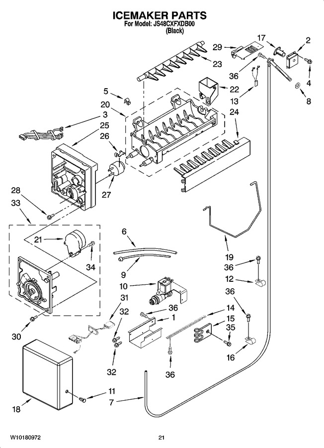Diagram for JS48CXFXDB00