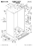 Diagram for 01 - Cabinet Parts