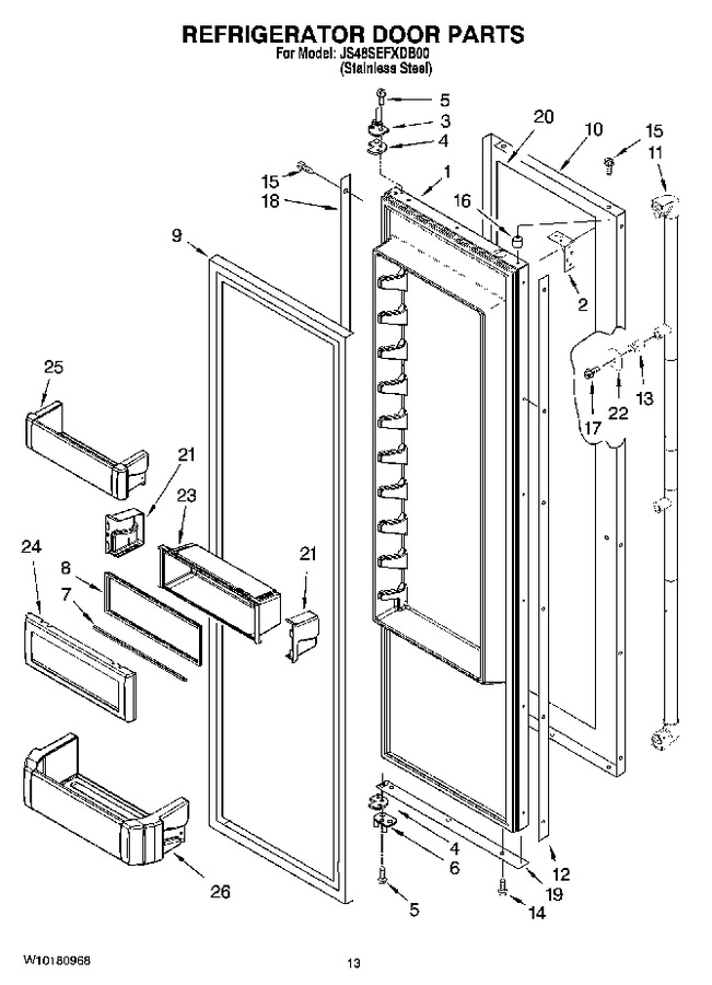 Diagram for JS48SEFXDB00
