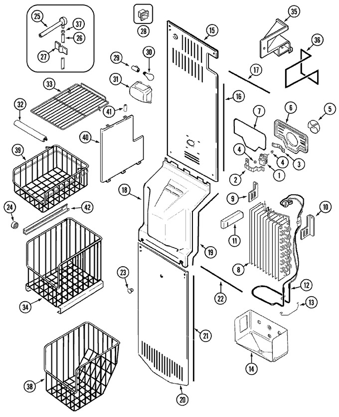 Diagram for MSD2957DEB