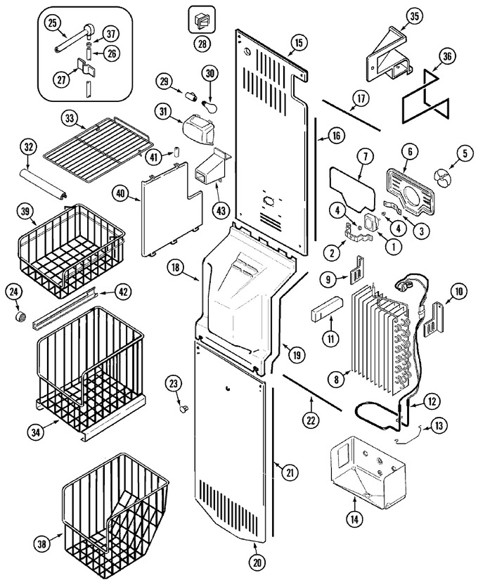 Diagram for MSD2957GEB