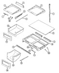 Diagram for 09 - Shelves & Accessories