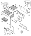 Diagram for 03 - Freezer Compartment