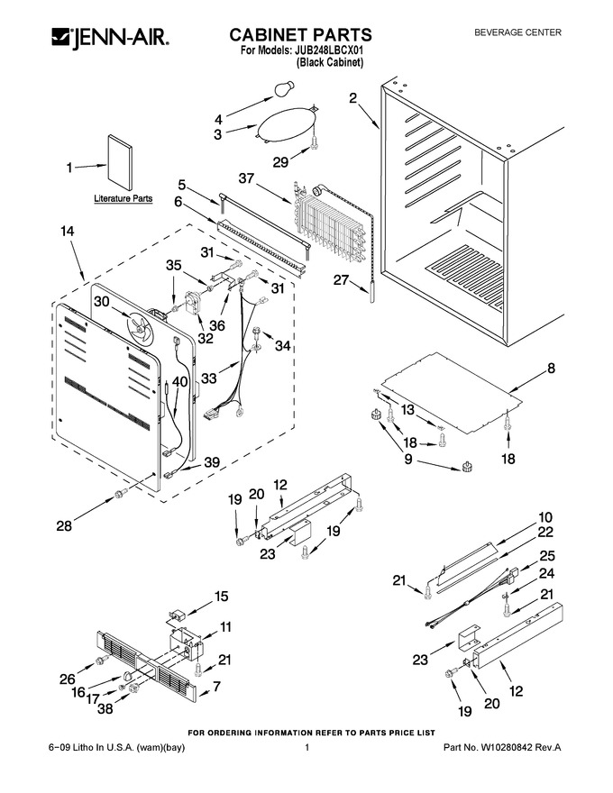 Diagram for JUB248LBCX01