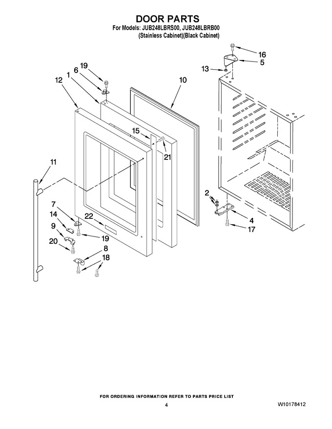 Diagram for JUB248LBRB00