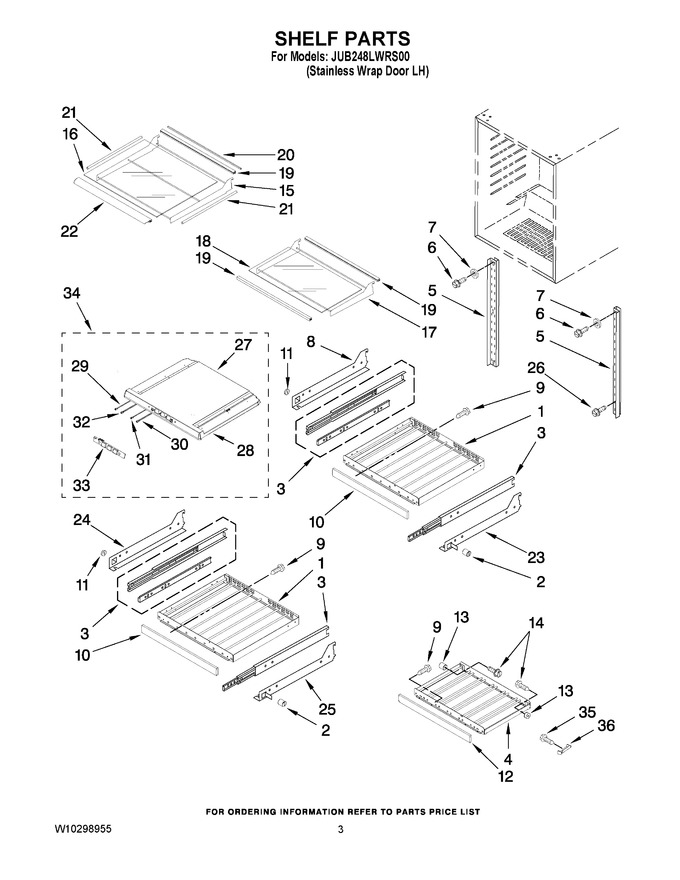 Diagram for JUB248LWRS00