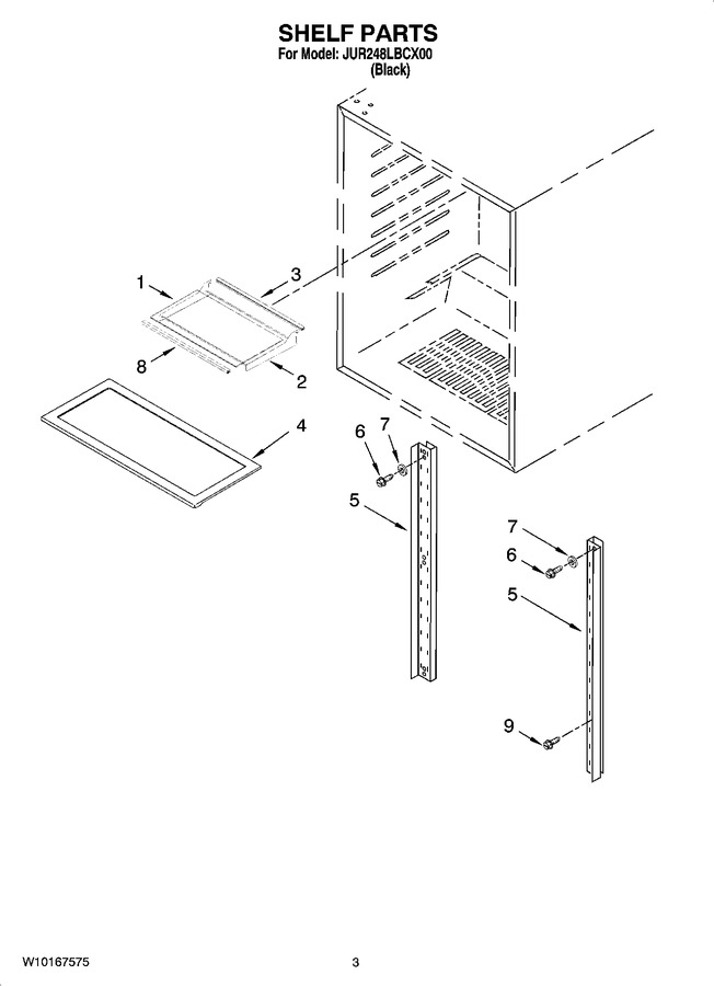 Diagram for JUR248LBCX00