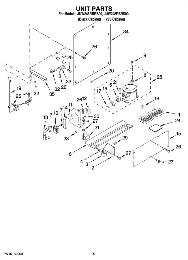 Diagram for JUW248RBRB00