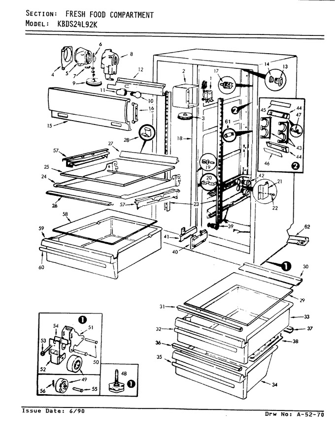 Diagram for KBDS24L92KA (BOM: AP82A)
