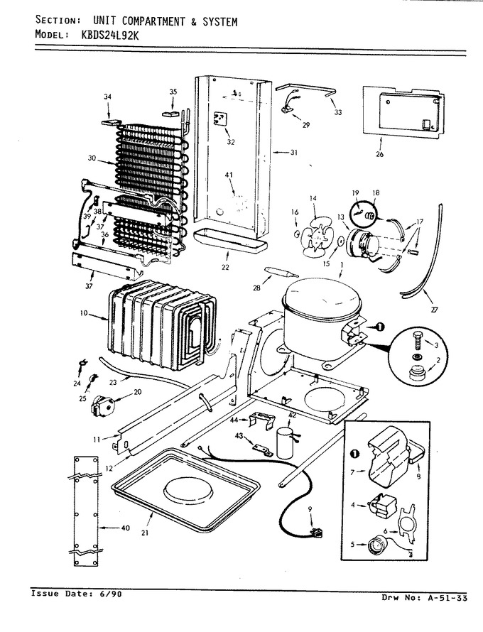 Diagram for KBDS24L92KA (BOM: AP82A)