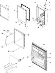 Diagram for 08 - Refrigerator Door